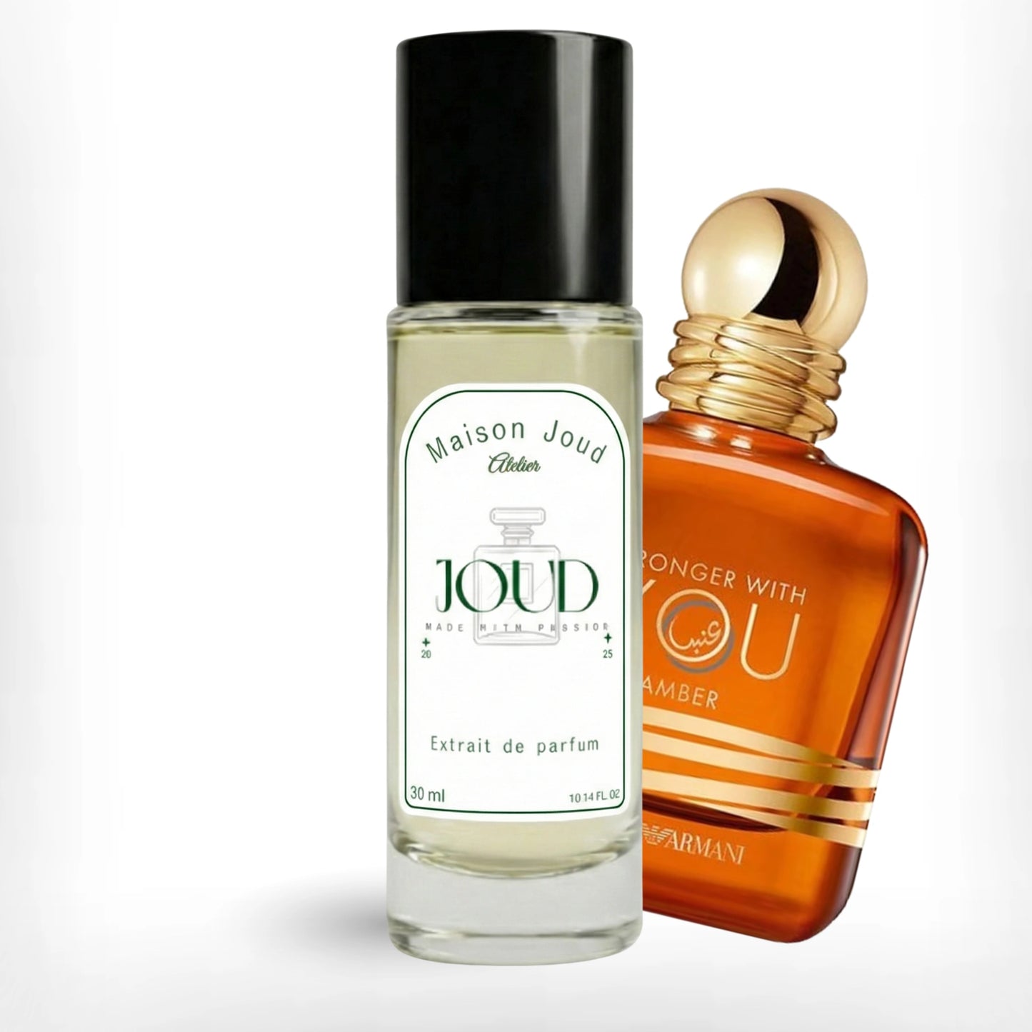 Extrait De Parfum stronger with you Amber, De Armani- Maison Joud
